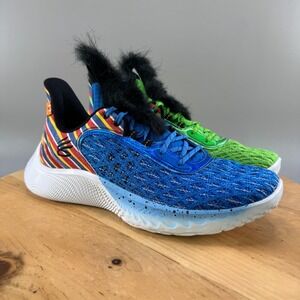 Under Armour Curry Flow 9 Sesame Street Bert & Ernie Mens Size 12 Shoes NEW